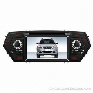 In-dash Car DVD Player, Suitable for JMC Yusheng, Supports Bluetooth, TV, GPS and iPod Functions